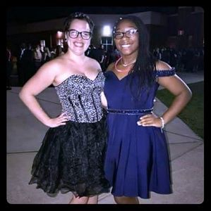 Black homecoming dress